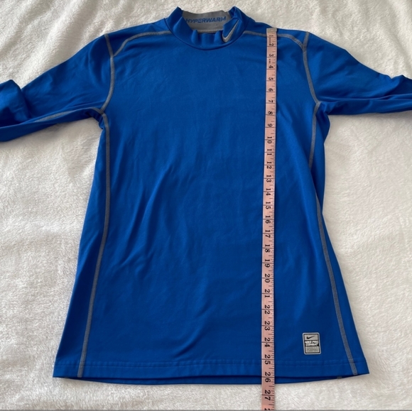 Nike Pro combat long sleeve top men's Medium fitted hyperwarm - Picture 7 of 7